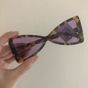 Karen Walker Extreme V Sunglasses Crazy Tortoise